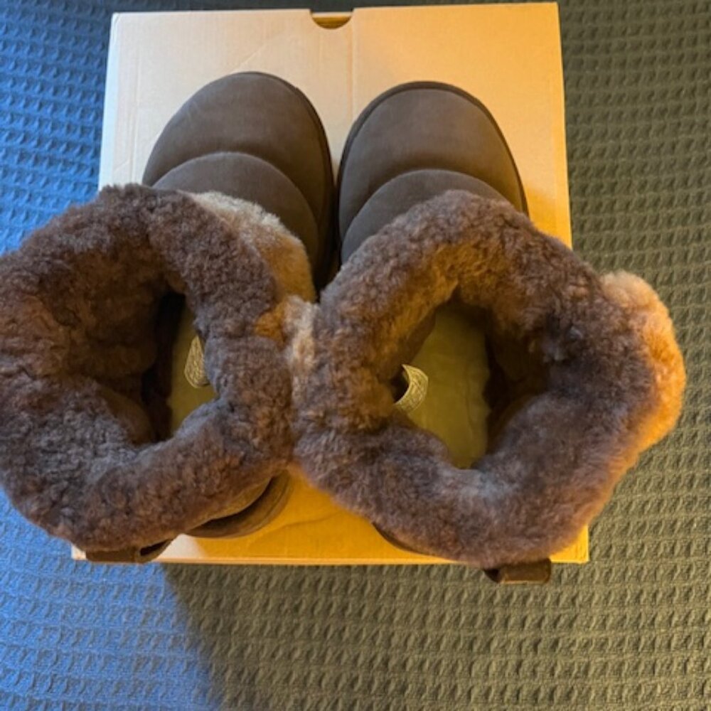 UGG Chillapeak Platform Boots | Women’s Size 7 | Chestnut | New in Box - Picture 4 of 8